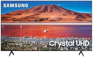SAMSUNG UN70TU7000 70 inches 4K Ultra HD Smart LED TV (2020 Model) (Renewed)