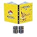 Soporte de tarjeta de álbum de recortes compatible con tarjetas de Pokemon, carpeta de tarjetas, soporte de álbum de tarjeta, álbum de portada, las mejores tarjetas de intercambio - Eevee&&Bikachu