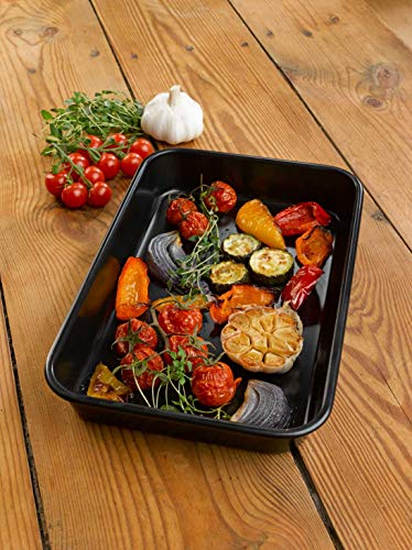 Tala Performance Roaster with Pouring Lip, Professional Gauge Carbon Steel with Eclipse Non-Stick Coating 29.4x19.1x4.0 cm - Image 6