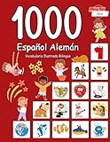  1000 Vocabulario Ilustrado Bilingüe Español Alemán: Palabras básicas más útiles