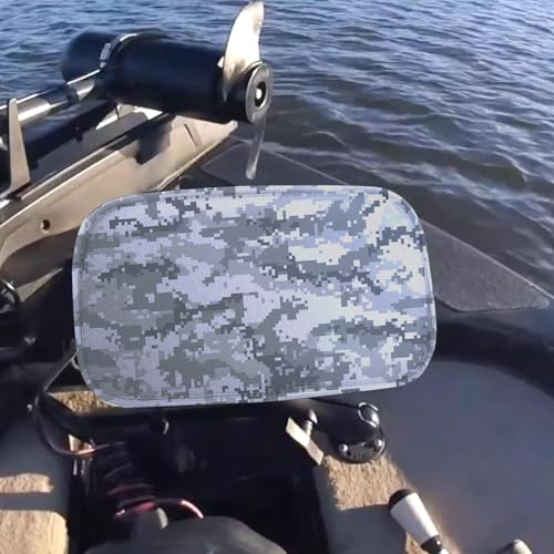 Image of Helix 5 Cover, Waterproof Fish Finder Cover, Compatible with UC H5 / Helix 5 Screen Cover, Made of Neoprene Protects Your Screen and Device from Sun and Adverse Weather Damage (Camouflage White)