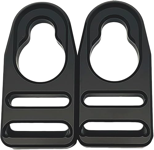 2 correas de aleación de aluminio hebilla de repuesto asiento de kayak con clip de asiento de repuesto compatible con asiento de kayak