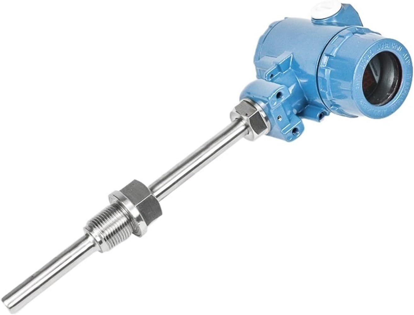K Type Temperature Transmitter with Digital Display 300mm LengthTemperature Sensor(0-400 Celsius 0-10V)