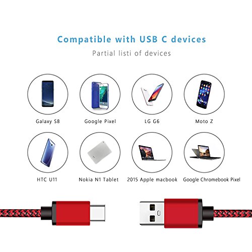 BeneStellar Cavi USB C 3.1 a USB-A 3.0 Nylon