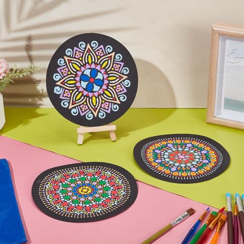 WEBEEDY Conjunto de 72 ferramentas de pontilhamento de mandala, kit de pintura de pontos para pintar
