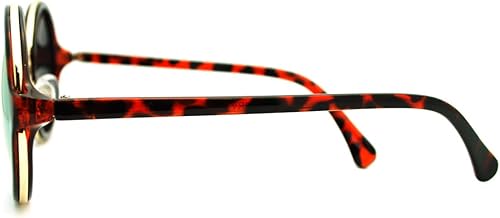 Miniatura 5 de Multicolor reflectante lente anteojos de sol Marco redondo de círculo clásico