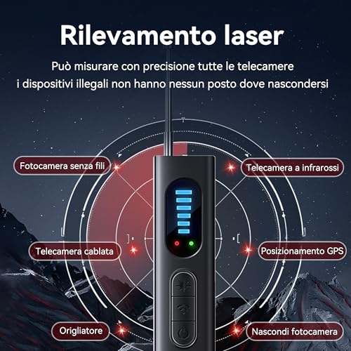 Image of Anti-Spy Detector, Hidden Camera Detector, GPS Hidden Device, Bug Detector, Wireless RF Signal Scanner, Camera Detector for Hotels, Home, Office