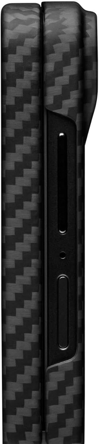 Latercase | Compatible with Galaxy Z Flip 7 | Classic | Durable Galaxy Z Flip 7 Phone Case | 0.6mm Thin Aramid Fiber, 10 Grams, Precision Lasercut, Camera Protection, Nonslip Matte Finish