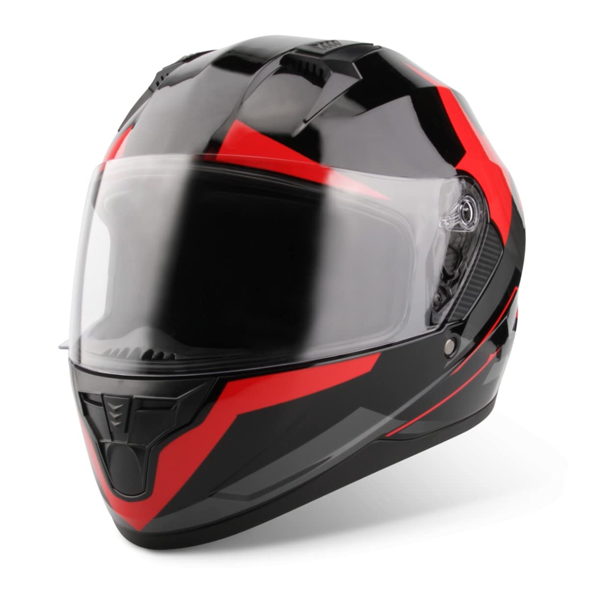 VINZ Becket Integralhelm mit Sonnenblende ECE 22.06 | Motorrad Helm Vollvisierhelm Mopedhelm | Motorradhelm Full-Face Helme | In Gr. XS-XXL
