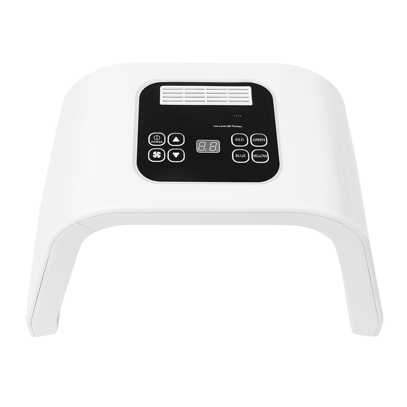 7 Farben LED Lichttherapie Gerät, Photon Therapie Lampe für Gesicht, Anti-Aging und Hautpflege, für Home und Salon