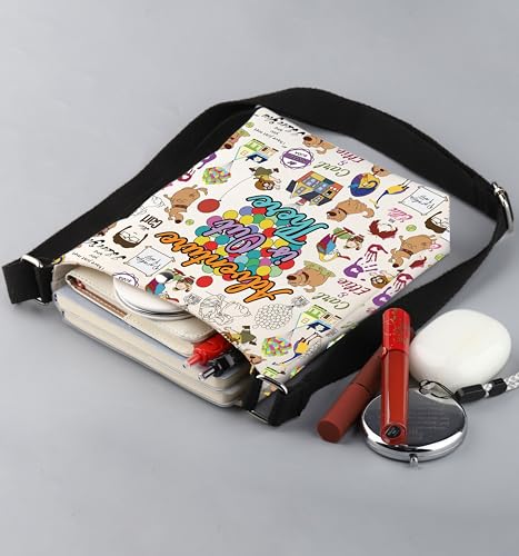 CMNIM UP Merch Adventure Is Out There Crossbody Purse UP Inspired Movie Gift for Fan Carl and Ellie Travel Crossbody Bag4