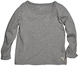 Burt's Bees Baby Girl's Mixed Jersey Tee - Heather Grey - 0-3 Months