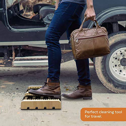 walking boot cleaning brush