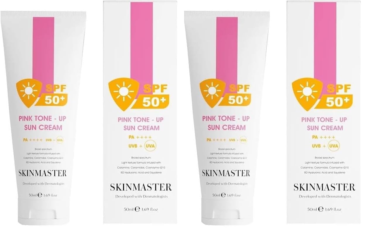 Pink Tone Up Sun Güneş Kremi 50 Mililitre (2 paketi)