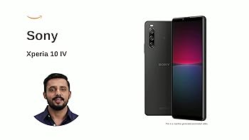 Sony Xperia 10 IV XQ-CC72 5G (Black,6GB RAM, 128GB Storage 