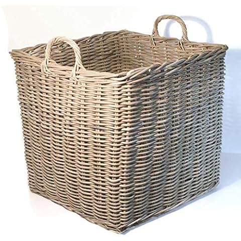 Fireside Extra Large Grey Log Basket Cover