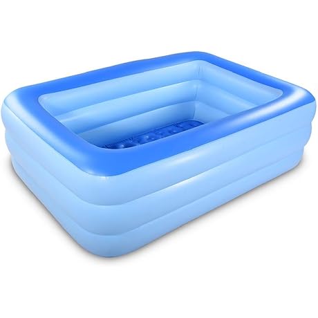 Inflatable Family Swim Play Center Pool - Perfect for Summer Fun and Family Memories