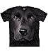 The Mountain Men's Black Lab Face T-shirt