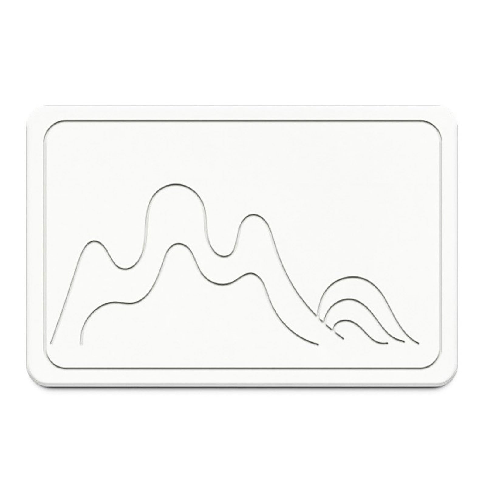 Tapis de bain en terre de diatomée – Tapis de pierre à séchage rapide avec base antidérapante, tapis de sol absorbant l'eau pour la maison