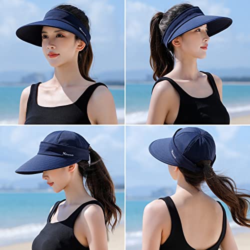 Sombrero visera Peicees con ala ancha para mujer miniatura 4