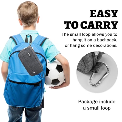 Image of Pencil Case Big Capacity Pen Pouch Large Storage Holder Marker Pen Bag Durable 3 Compartment School Office Desk Organizer Portable Cute Zipper Stationery for Kids Teen Student Boys Girls Adults