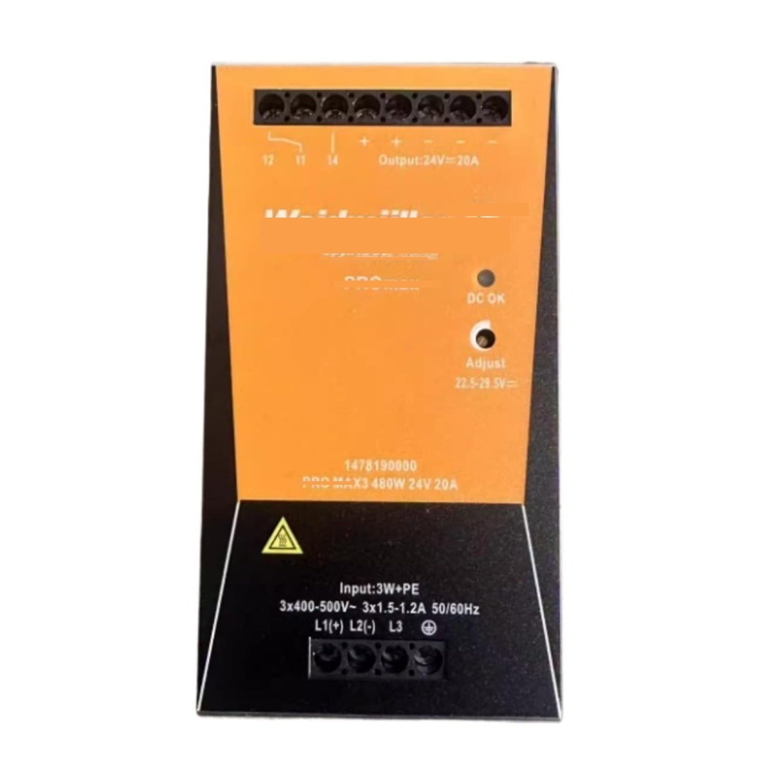 1478190000 Bloc d'alimentation à découpage, 480 W 24 V 20 A