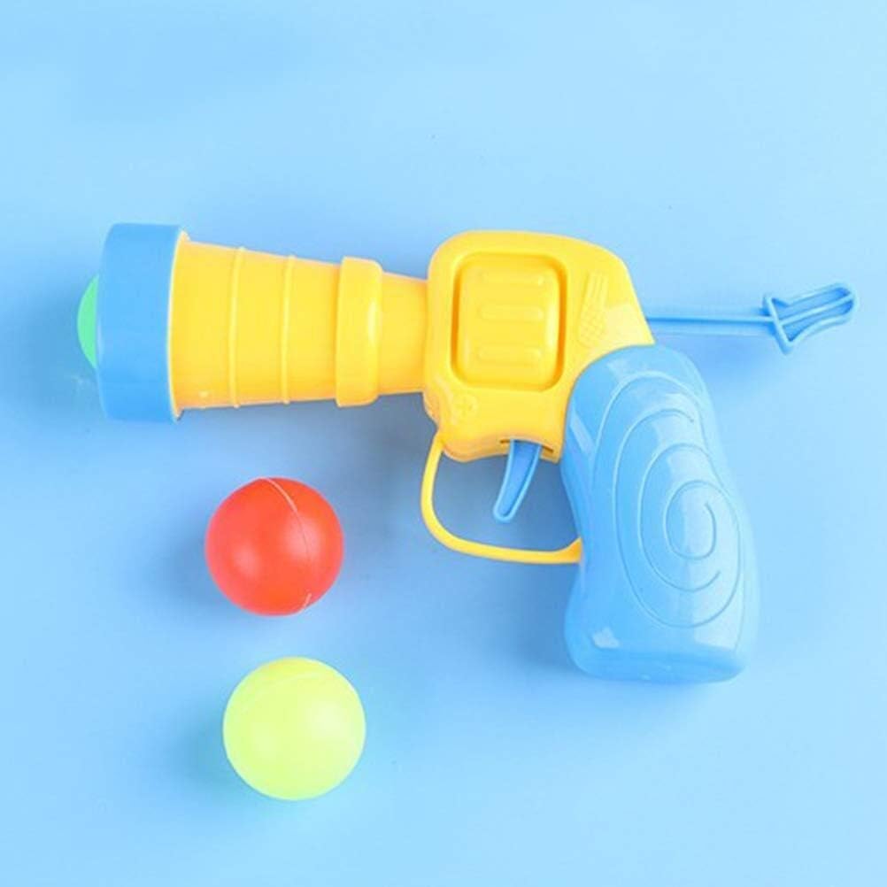 Amazon スポンジボールガン おもちゃガン 鉄砲 モデルガン 玩具 子供用 ゴム弾 3ピース ランダムカラー おもちゃ雑貨 おもちゃ