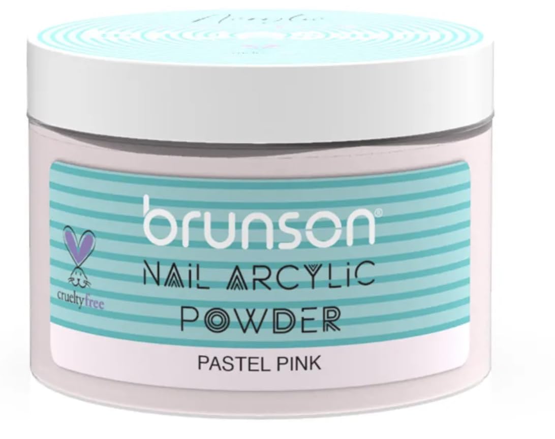 Brunson Acrylic Powder - 45g Professional Acrylic Nail Powder for Acrylic Nails Extension, 3D Nail Art, Nail Decoration No Need Nail Lamp