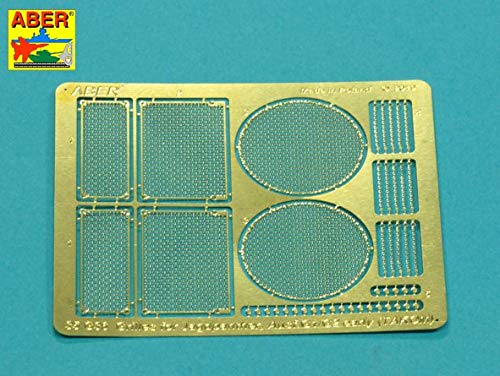 German Yagt Panther G1/G2 grille de moteur Abel 35 G36 pour diorama militaire 1/35