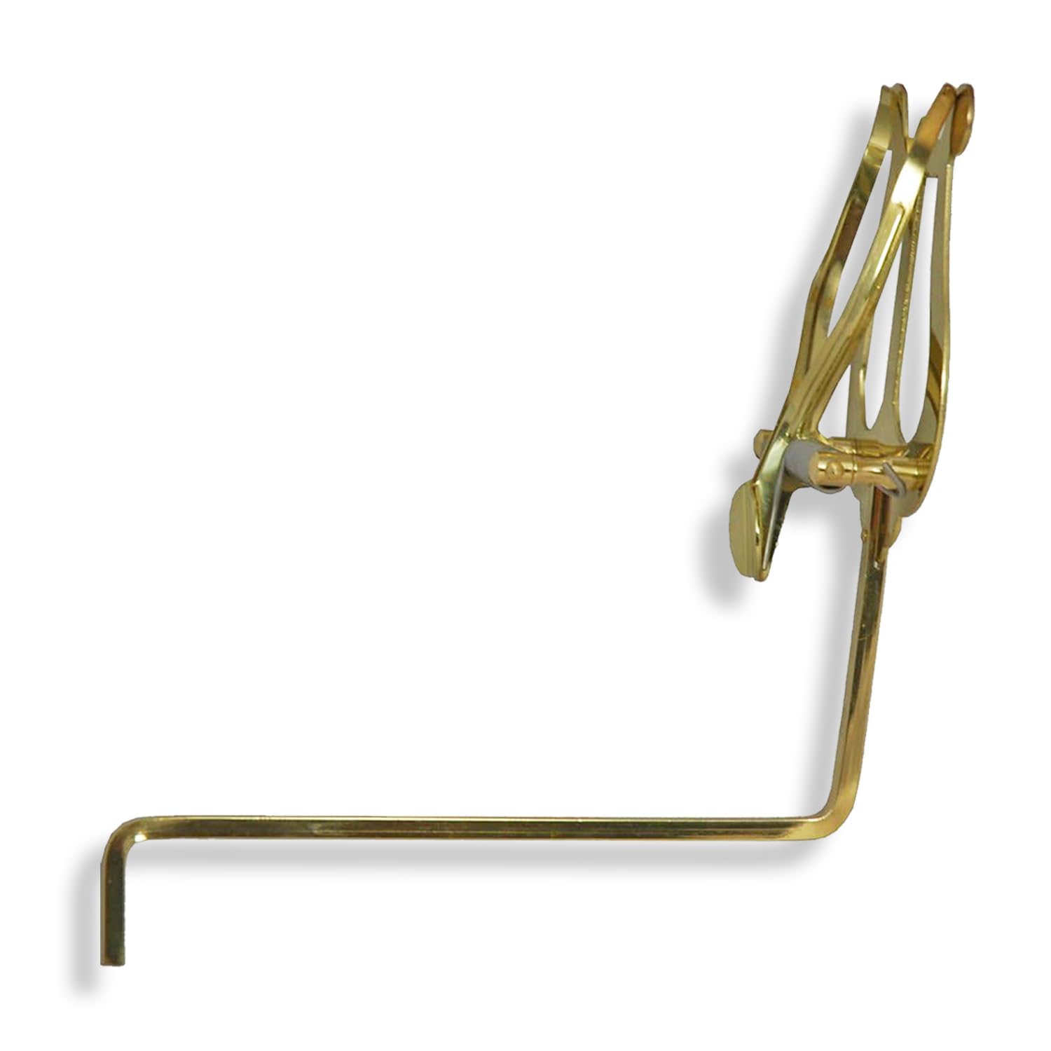 Soundman® Lira de Latón para Saxofón - Color: Oro - Atril Musiquero Saxofono