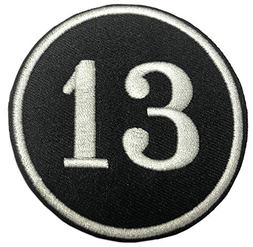 13-3" Embroidered Patch DIY Iron or Sew-on Decorative Vacation Travel Souvenir Applique Biker Emblem Badge Military Veteran Tactical Lucky Fortune Karma Racing