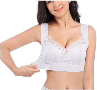 Full-Figure Seamless Lace Support Bra - | Not Sold In Stores - Foto 3