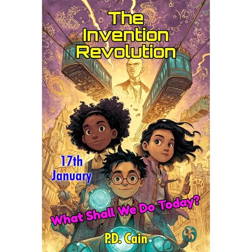 The Invention Revolution Audiolibro Por P.D. Cain arte de portada