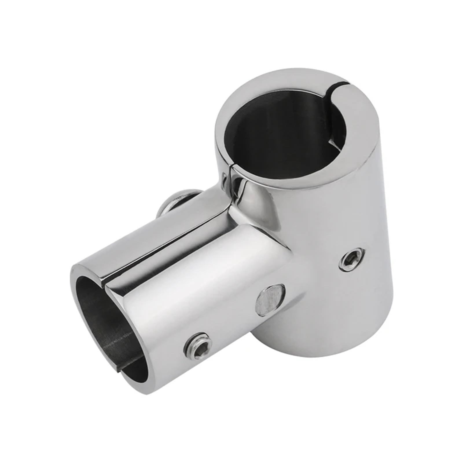 PPQIRU 2 PCS Boat Hand Rail Fittings 90 Degree Marine 316 Stainless Steel Fitting For Bedroom(22mm)