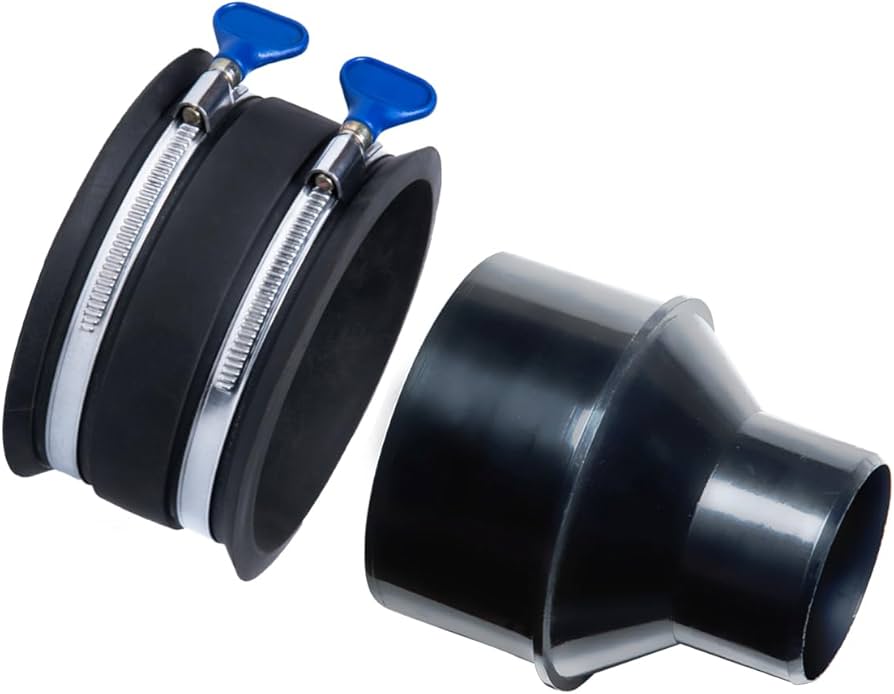 けぐ@ Amazon.com: POWERTEC 4 Inch to 2-1/2 Inch Reducer and Flex