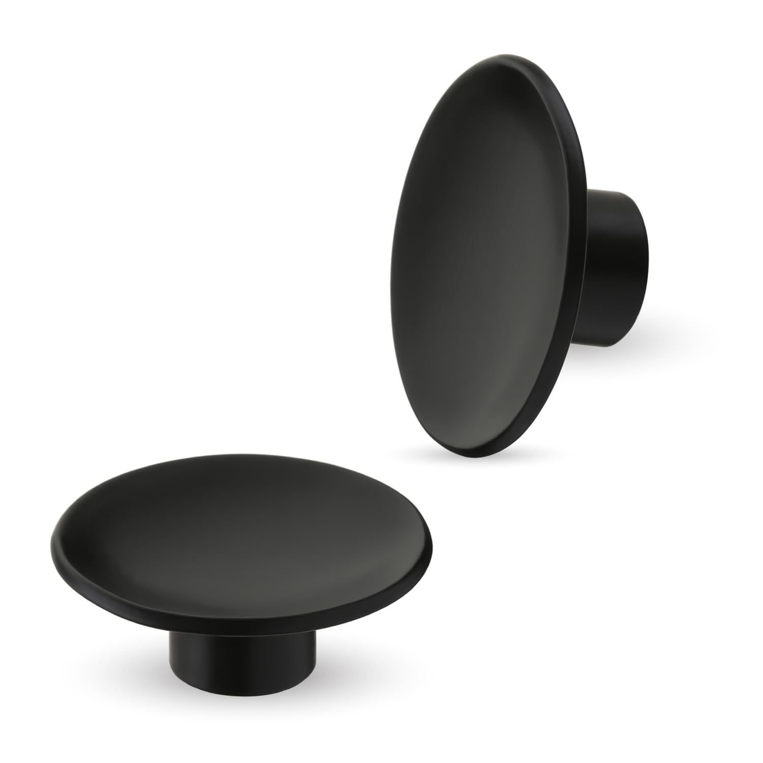 LAPO 6 Piece Drawer Knobs for Home & Office – Durable and Elegant Stainless Steel Door Knob for Cabinets, Cupboards & Dressers (Black Finish)-image-12