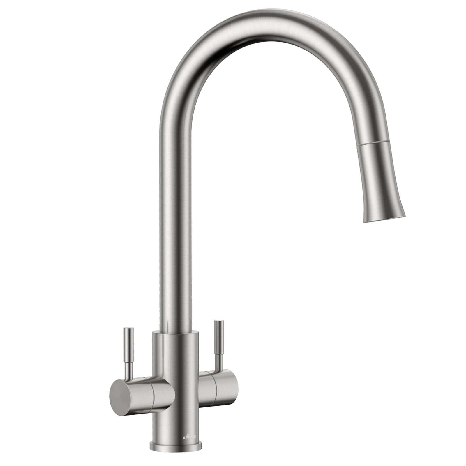 APPASO Kitchen Tap Dual Lever, WRAS Certified Hoses