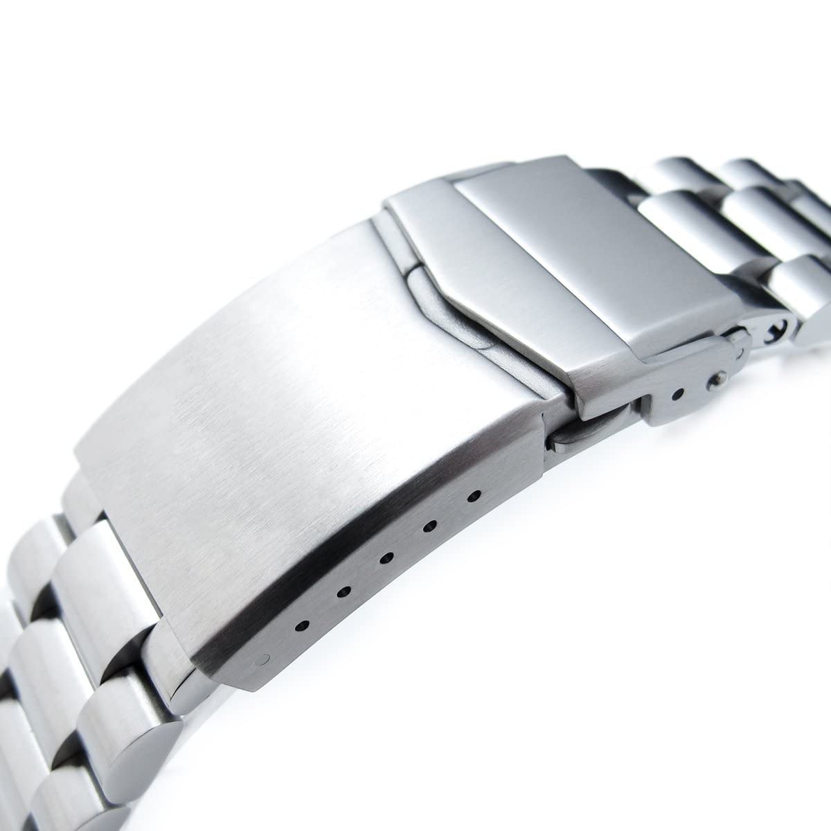 MiLTAT 22mm Bracelet de montre compatible avec Seiko SRP777 SRPA21, style-Endmill