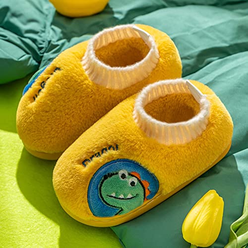 Toddler Boys Girls House Animals Plush Slippers Fashion Fall Winter Slippers Flat Soft Warm Cute Furry Slippers2