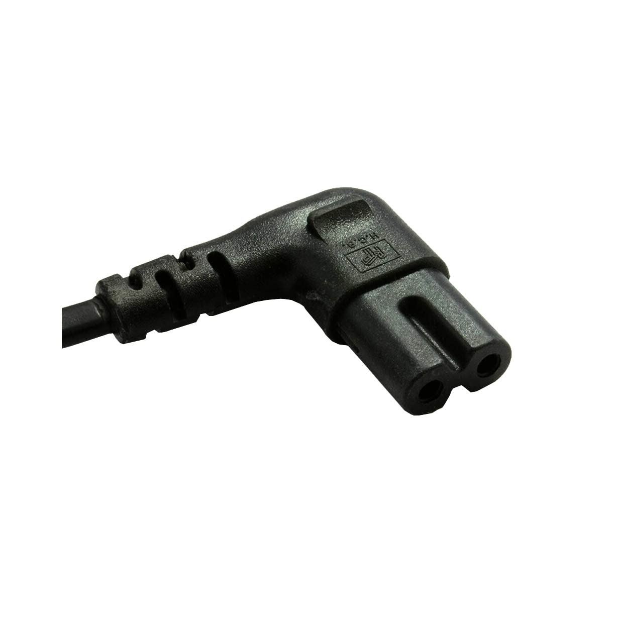 YACSEJAO - Cavo Di Alientazione YACSEJAO A 2 Poli, 90 Gradi Da Spina Europea A Doppia Presa