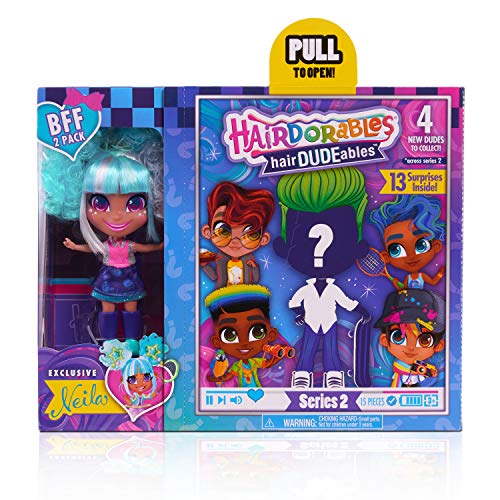 HairDUDEables Muñecas Coleccionables Serie 2 Multi-color miniatura 4