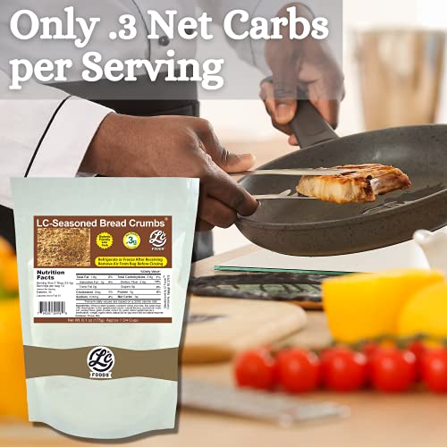Low Carb Foods Seasoned Bread Crumbs 100 All Natural Ingredients
