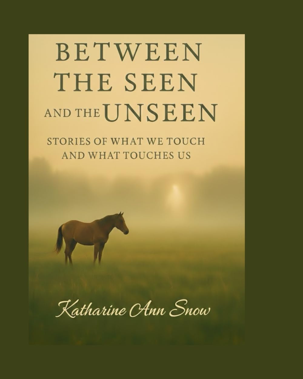 Between the Seen and the Unseen: Stories of What We Touch and What Touches Us