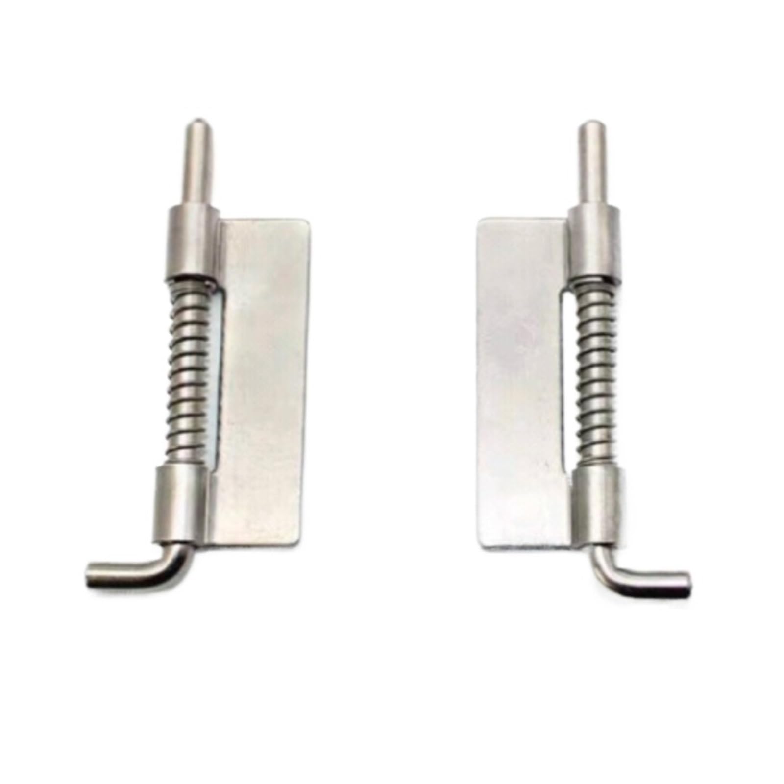 Spring Loaded Security Barrel Bolt Latch Tone Latches Door Cabinet Hinges Box Car Bolts 1Pcs(Doorshaft-M4)