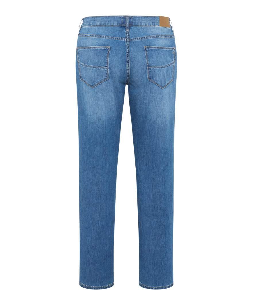 Brax Herren Style Cadiz Ultralight Denim Blue Planet Five-Pocket Jeans Ocean Water Used 36W / – Bild 3