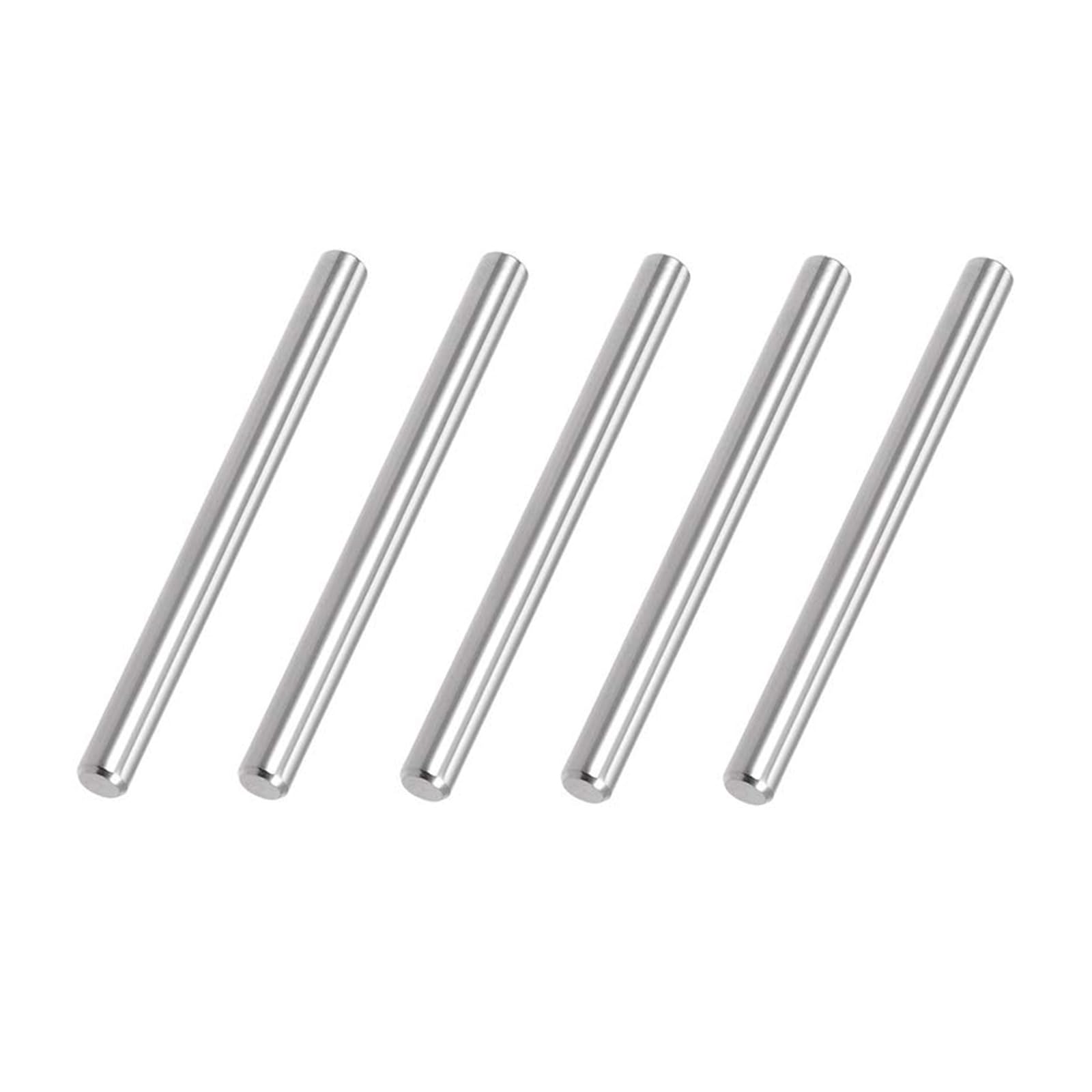 Sourcing Map 50pcs Dowel Pins M1(1mm) X 4mm 304 Stainless Steel Cylindrical Shelf Support Peg Pin Rod Fasten Elements For Metal Devices Wood Furniture DIY Installation, Silver - View #11