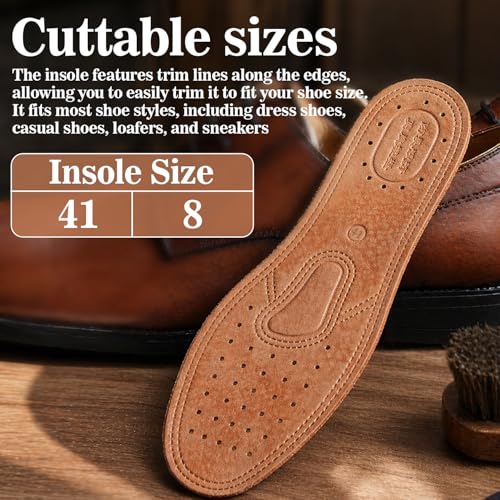 Plantillas removibles acolchonadas para zapatos talla 41 miniatura 3