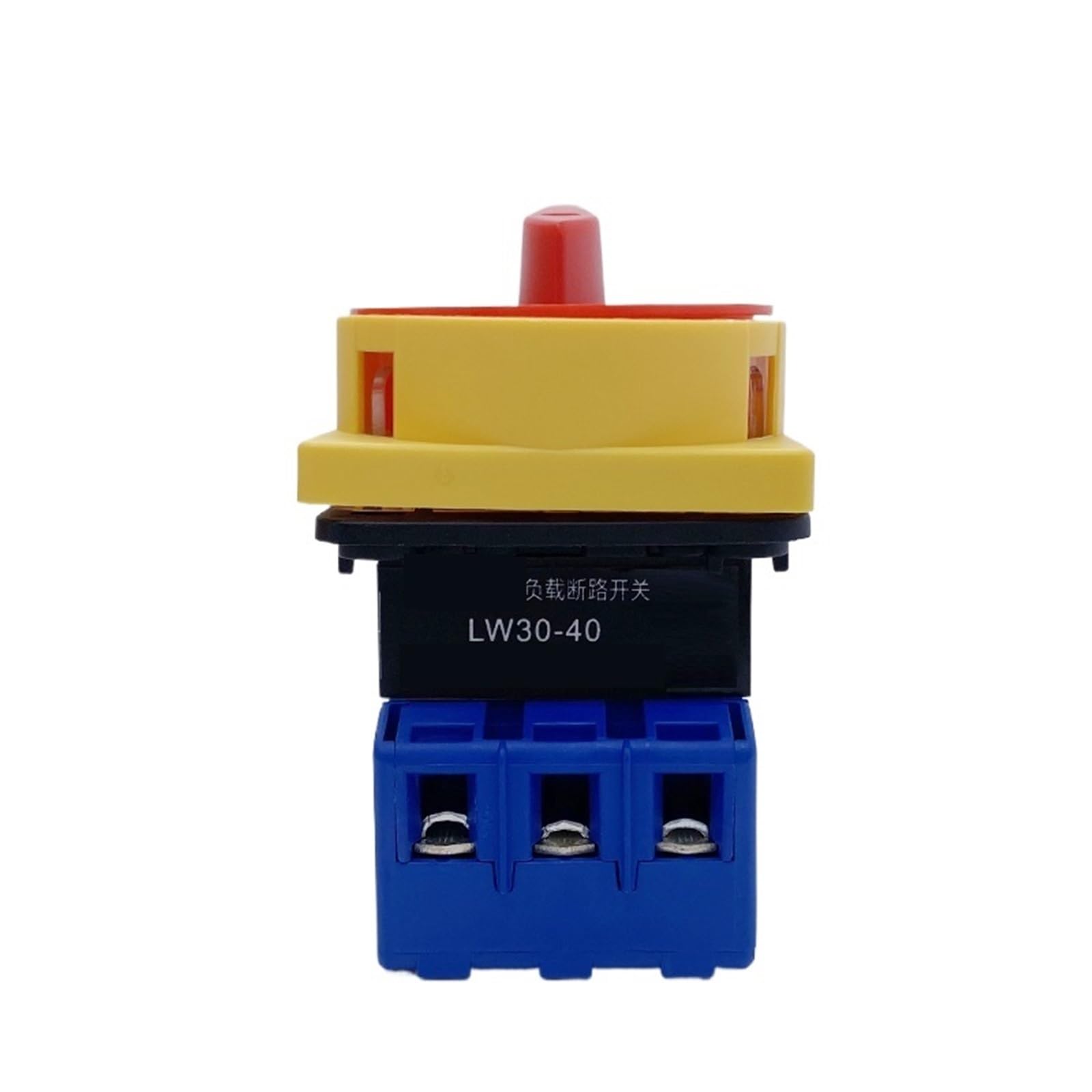 1 interrupteur isolateur LW30 3P 690 V 25/32/40/63/80/100 A avec contrôle d'alimentation du panneau marche/arrêt (4P, 63 A)