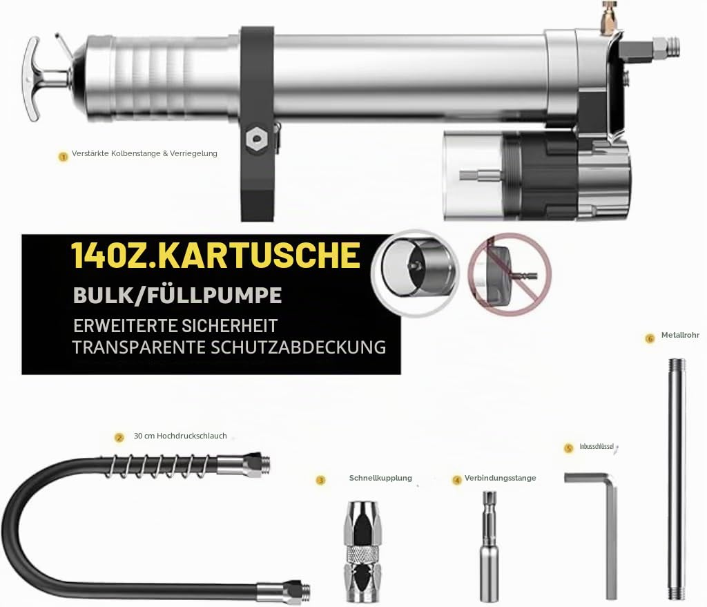 Fettpresse Bohrer Adapter Pneumatisches Werkzeug Elektrische Bohrmaschine Schlagschrauber Universal Umwandlung Pistolenkopf,Electric Schmierpressen