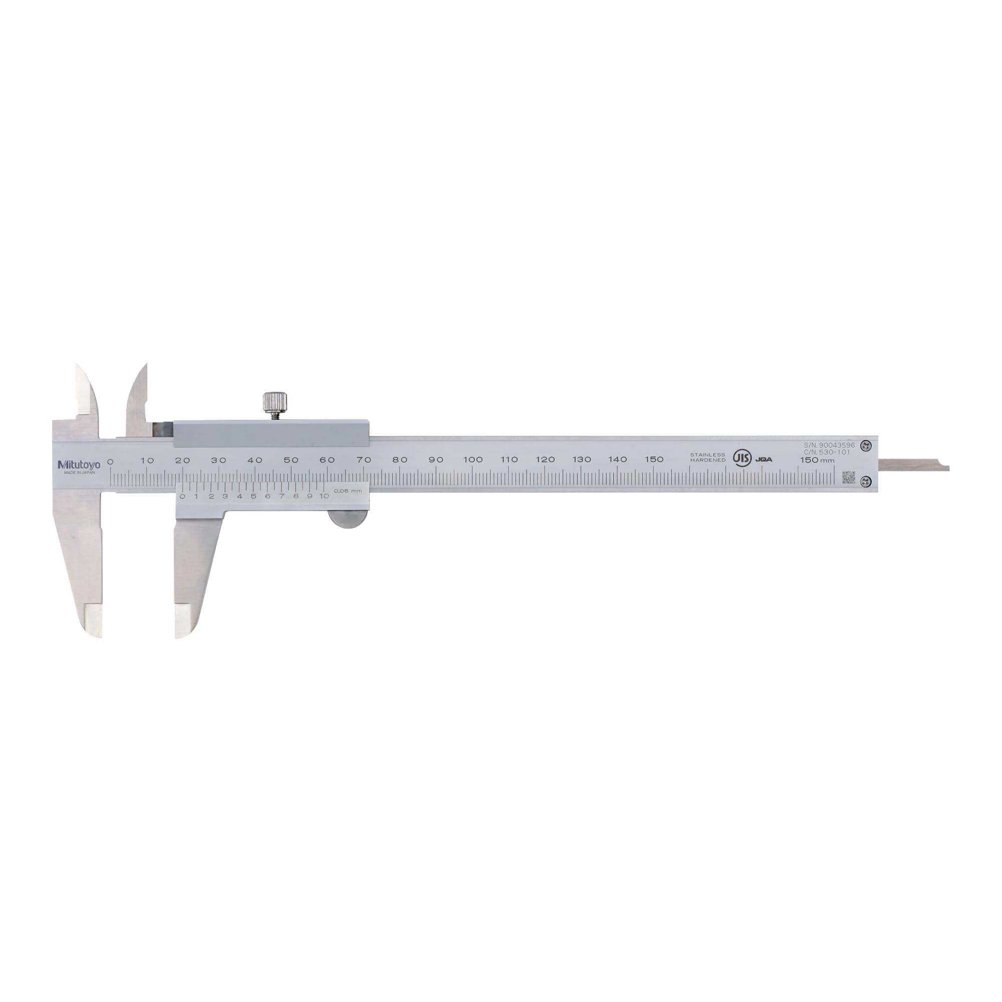 Mitutoyo MIT530-101 Vernier Caliper, 0mm-150mm Range